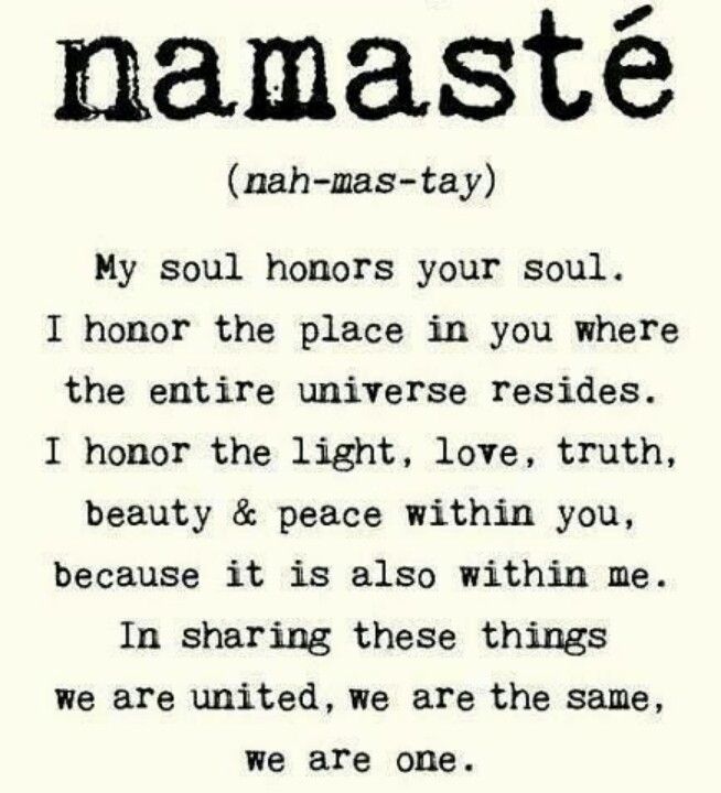 namaste meaning