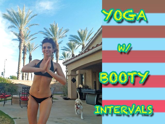 yoga with booty intervals
